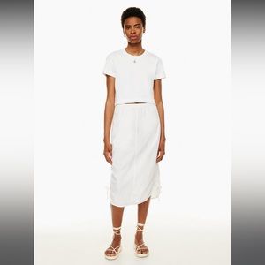 Aritzia Wilfred Free White Weekend T-shirt - XXS